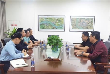 賴海標(biāo)、陶禮智到柳州祥云集團(tuán)座談交流