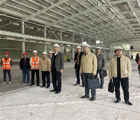 何勇到分公司項(xiàng)目開(kāi)展節(jié)后復(fù)工復(fù)產(chǎn)檢查