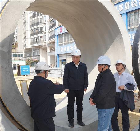 廖立波到勝利干渠項目調(diào)研指導(dǎo)