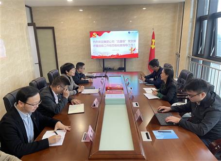 集團(tuán)公司檢查組到南寧中心開展五星級(jí)黨支部評(píng)星定級(jí)工作