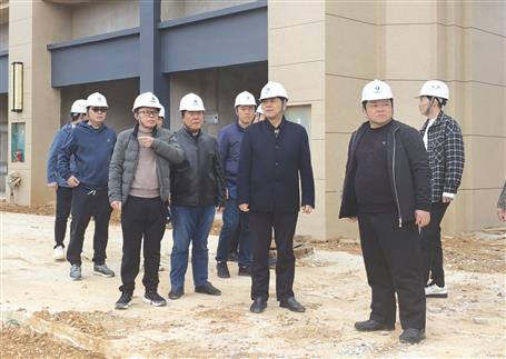 蒙勝益到第四分公司項(xiàng)目開(kāi)展復(fù)工復(fù)產(chǎn)檢查